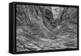 Arizona, Grand Canyon, Colorado River, North Canyon Abstract-John Ford-Framed Stretched Canvas