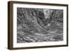 Arizona, Grand Canyon, Colorado River, North Canyon Abstract-John Ford-Framed Photographic Print