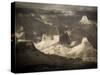 Arizona, Grand Canyon, from Grand View, USA-Alan Copson-Stretched Canvas