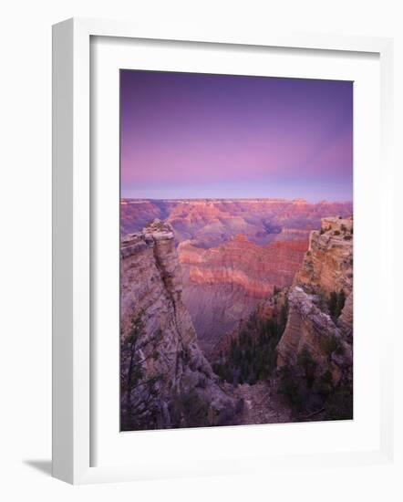 Arizona, Grand Canyon, from Mather Point, USA-Alan Copson-Framed Photographic Print