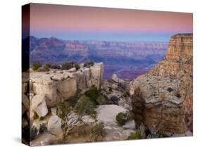 Arizona, Grand Canyon, from Moran Point, USA-Alan Copson-Stretched Canvas