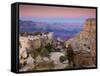 Arizona, Grand Canyon, from Moran Point, USA-Alan Copson-Framed Stretched Canvas
