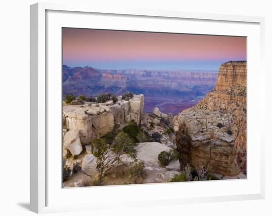 Arizona, Grand Canyon, from Moran Point, USA-Alan Copson-Framed Photographic Print