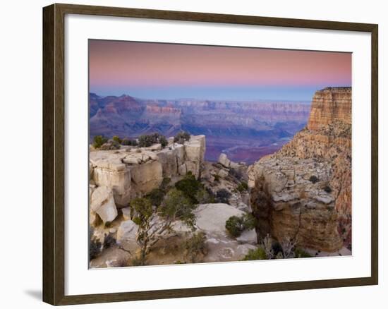 Arizona, Grand Canyon, from Moran Point, USA-Alan Copson-Framed Photographic Print