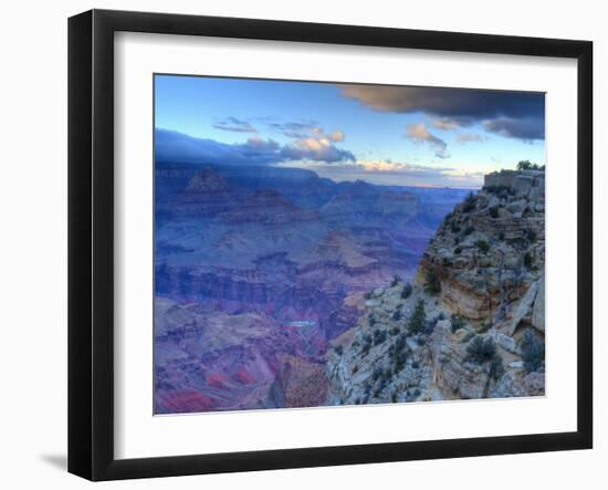 Arizona, Grand Canyon, from Moran Point, USA-Alan Copson-Framed Premium Photographic Print