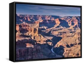 Arizona, Grand Canyon, from Pima Point, USA-Alan Copson-Framed Stretched Canvas