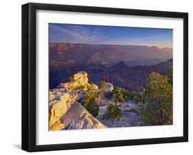 Arizona, Grand Canyon, Mather Point, USA-Alan Copson-Framed Photographic Print