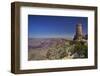 Arizona, Grand Canyon National Park, East Rim Drive, Grand Canyon and Watchtower-David Wall-Framed Photographic Print