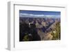 Arizona, Grand Canyon National Park, Grand Canyon and Tourists at Mather Point-David Wall-Framed Photographic Print