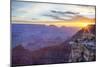 Arizona, Grand Canyon National Park, South Rim, Mather Point, Sunrise-Jamie & Judy Wild-Mounted Photographic Print