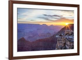 Arizona, Grand Canyon National Park, South Rim, Mather Point, Sunrise-Jamie & Judy Wild-Framed Premium Photographic Print