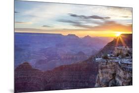 Arizona, Grand Canyon National Park, South Rim, Mather Point, Sunrise-Jamie & Judy Wild-Mounted Premium Photographic Print