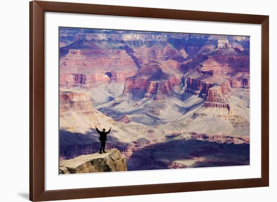 Arizona, Grand Canyon National Park, South Rim, Mather Point-Jamie & Judy Wild-Framed Premium Photographic Print