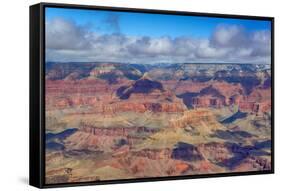 Arizona, Grand Canyon National Park, South Rim, Mather Point-Jamie & Judy Wild-Framed Stretched Canvas