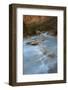 Arizona, Grand Canyon NP. Havasu Creek's Blue Water Through Canyon-Don Grall-Framed Photographic Print