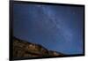 Arizona, Grand Canyon NP. The Milky Way Above Rim of Marble Canyon-Don Grall-Framed Photographic Print