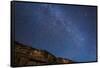 Arizona, Grand Canyon NP. The Milky Way Above Rim of Marble Canyon-Don Grall-Framed Stretched Canvas