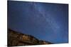 Arizona, Grand Canyon NP. The Milky Way Above Rim of Marble Canyon-Don Grall-Stretched Canvas