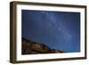 Arizona, Grand Canyon NP. The Milky Way Above Rim of Marble Canyon-Don Grall-Framed Photographic Print