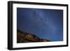 Arizona, Grand Canyon NP. The Milky Way Above Rim of Marble Canyon-Don Grall-Framed Photographic Print