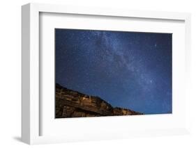 Arizona, Grand Canyon NP. The Milky Way Above Rim of Marble Canyon-Don Grall-Framed Photographic Print