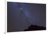 Arizona, Grand Canyon NP. The Milky Way over the Rim of Grand Canyon-Don Grall-Framed Photographic Print