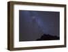 Arizona, Grand Canyon NP. The Milky Way over the Rim of Grand Canyon-Don Grall-Framed Photographic Print