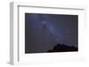 Arizona, Grand Canyon NP. The Milky Way over the Rim of Grand Canyon-Don Grall-Framed Photographic Print