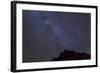 Arizona, Grand Canyon NP. The Milky Way over the Rim of Grand Canyon-Don Grall-Framed Photographic Print