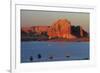 Arizona, Houseboats on Lake Powell at Wahweap-David Wall-Framed Photographic Print