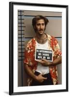 Arizona Junior RAISING ARIZONA by Joel Coen and Ethan Coen with Nicolas Cage, 1987 (photo)-null-Framed Photo