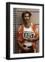 Arizona Junior RAISING ARIZONA by Joel Coen and Ethan Coen with Nicolas Cage, 1987 (photo)-null-Framed Photo