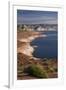 Arizona, Lake Powell at Wahweap, Far Shoreline Is in Utah-David Wall-Framed Photographic Print