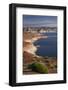 Arizona, Lake Powell at Wahweap, Far Shoreline Is in Utah-David Wall-Framed Photographic Print