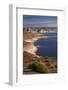 Arizona, Lake Powell at Wahweap, Far Shoreline Is in Utah-David Wall-Framed Photographic Print