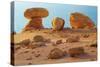 Arizona, Lake Powell. Rock Formations at Padre Bay-Jaynes Gallery-Stretched Canvas