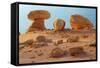 Arizona, Lake Powell. Rock Formations at Padre Bay-Jaynes Gallery-Framed Stretched Canvas