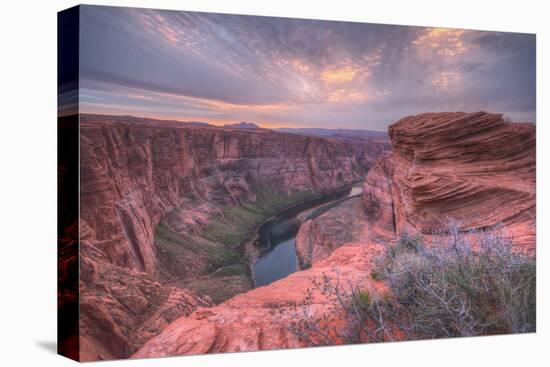 Arizona Landscape at Horseshoe Bend-Vincent James-Stretched Canvas