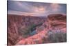 Arizona Landscape at Horseshoe Bend-Vincent James-Stretched Canvas