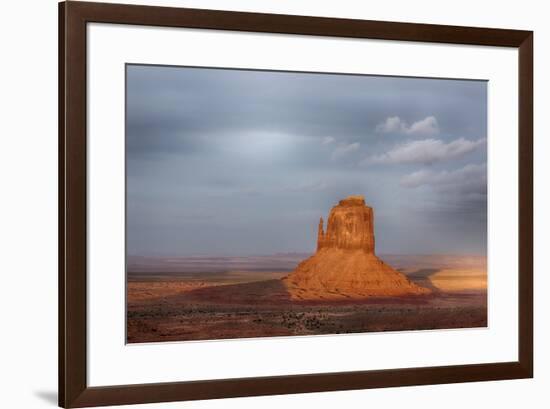 Arizona, Monument Valley, East Mitten at sunset-Jamie & Judy Wild-Framed Premium Photographic Print