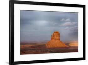 Arizona, Monument Valley, East Mitten at sunset-Jamie & Judy Wild-Framed Premium Photographic Print