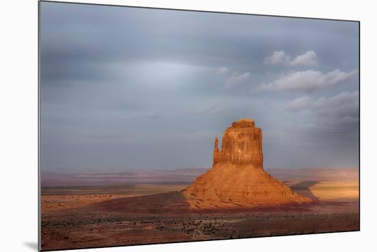 Arizona, Monument Valley, East Mitten at sunset-Jamie & Judy Wild-Mounted Premium Photographic Print