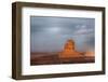 Arizona, Monument Valley, East Mitten at sunset-Jamie & Judy Wild-Framed Photographic Print