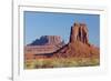 Arizona, Monument Valley, East Mitten Butte and Saddleback Mesa-Jamie & Judy Wild-Framed Photographic Print