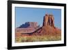 Arizona, Monument Valley, East Mitten Butte and Saddleback Mesa-Jamie & Judy Wild-Framed Photographic Print