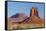 Arizona, Monument Valley, East Mitten Butte and Saddleback Mesa-Jamie & Judy Wild-Framed Stretched Canvas