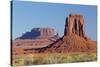 Arizona, Monument Valley, East Mitten Butte and Saddleback Mesa-Jamie & Judy Wild-Stretched Canvas