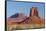 Arizona, Monument Valley, East Mitten Butte and Saddleback Mesa-Jamie & Judy Wild-Framed Stretched Canvas