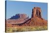 Arizona, Monument Valley, East Mitten Butte and Saddleback Mesa-Jamie & Judy Wild-Stretched Canvas