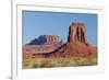 Arizona, Monument Valley, East Mitten Butte and Saddleback Mesa-Jamie & Judy Wild-Framed Premium Photographic Print